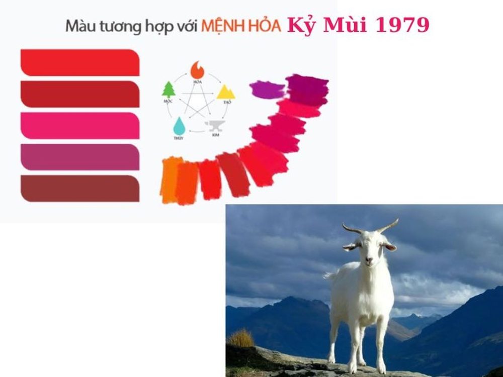 Tuổi Dê mệnh Hỏa hợp màu gì