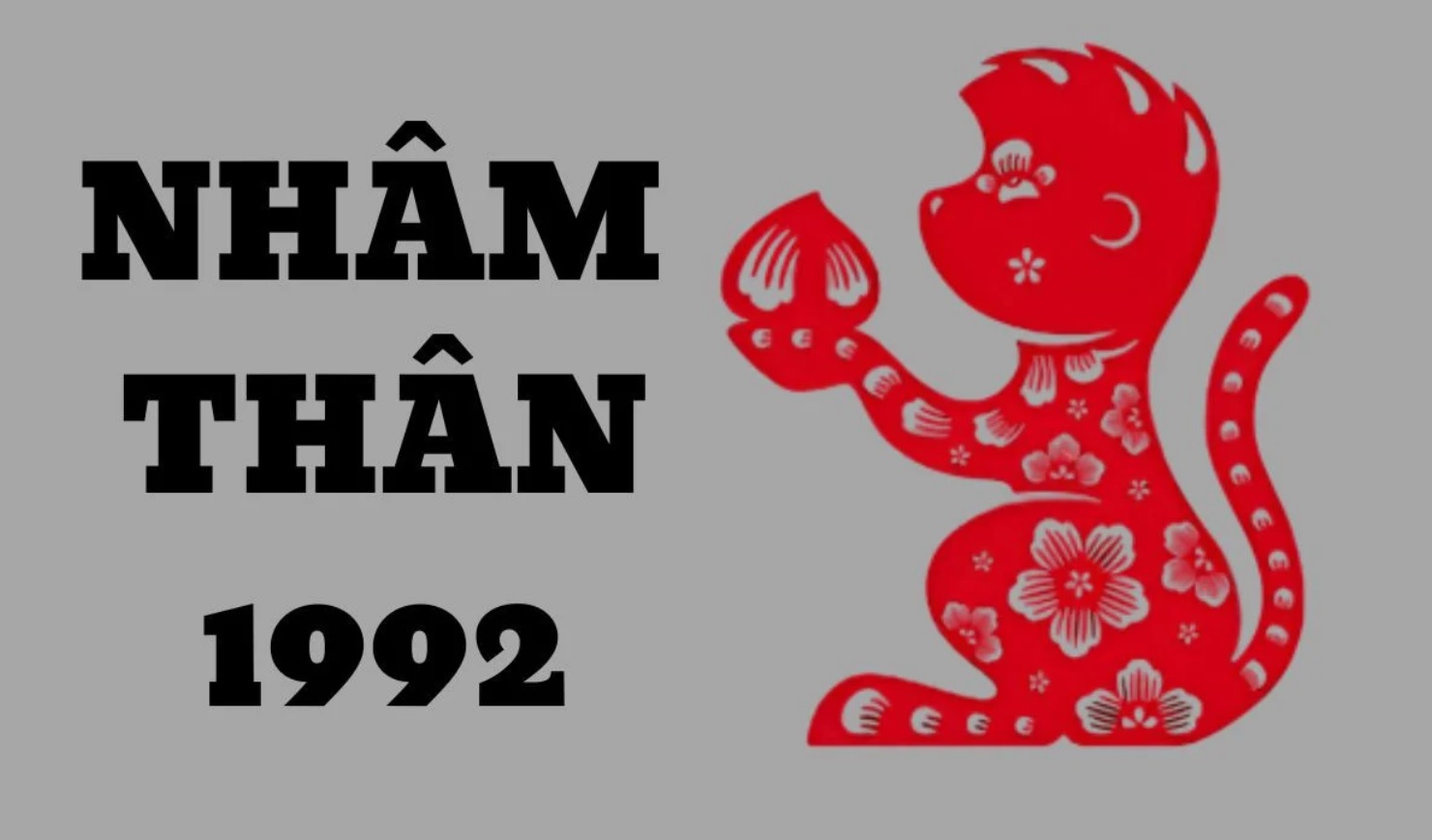 Nhâm Thân 1992 hợp tuổi Tý, Thìn, Thân