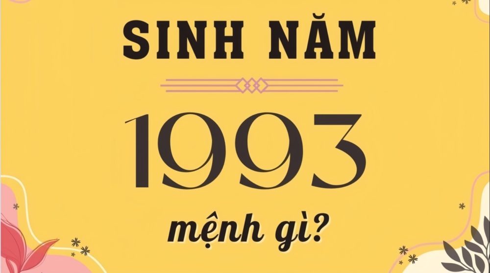 Tuổi Quý Dậu 1993 mệnh Kim - Kiếm Phong Kim (Vàng mũi kiếm)